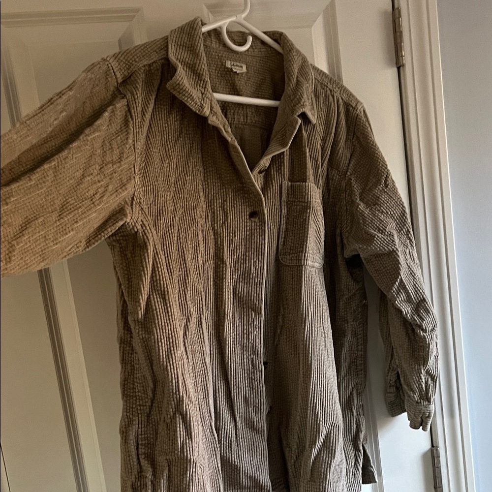 L.L. Bean Beige Shirt